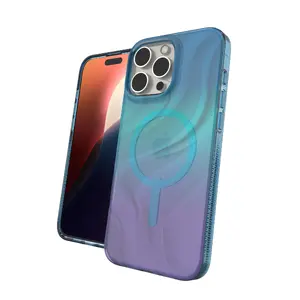 Защитный чехол Snap Zagg Milan для Apple iPhone 16 Pro Max — графен/пластик, для экрана 6,9", Deep Aurora (синий/фиолетовый)