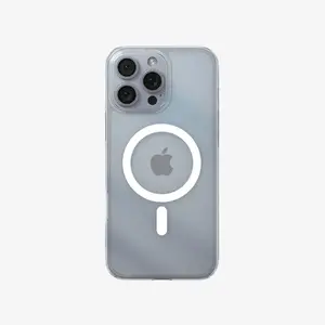Protective TPU Cover Spigen Crystal Flex MagFit for iPhone 16 Pro, Transparent, for 6.3" screen