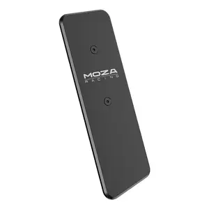 Монтажная пластина для педали Gudsen Moza Racing CRP2 — алюминиевая, полноразмерная для акселератора, 60×185 мм, чёрная