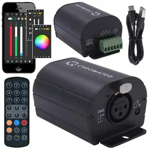 DMX controller Azzardo CHROMATEQ CLUB 512 with wireless remote — 512-channel interface