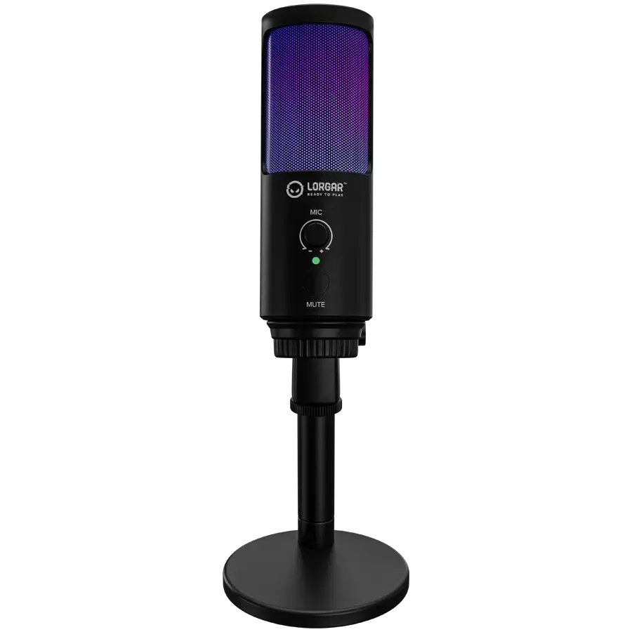 LORGAR SMP40 микрофон с RGB и кнопкой отключения Photo 3