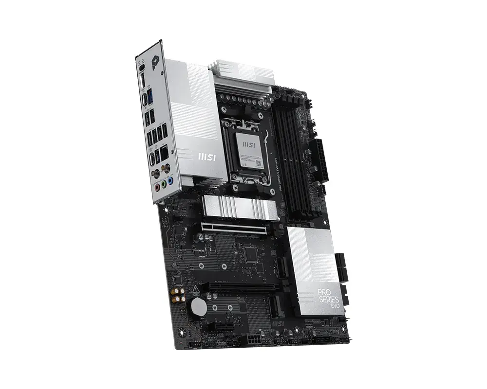 MSI PRO X870E‑S EVO WIFI mātesplate (AM5, ATX) Photo 3