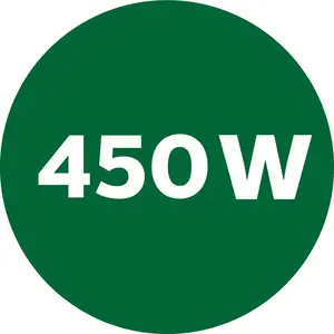 Jaudīgs 450 W motors cietam mīklam