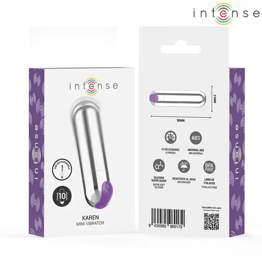INTENSE FUN TOYS KAREN MINI rechargeable vibrating bullet Photo 6