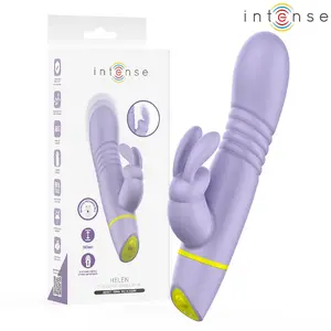 Vibrators INTENSE HIGH TECH HELEN Rabbit — stimulators ar iemaisa/stumjošu darbību un divu motoru rabbit dizainu
