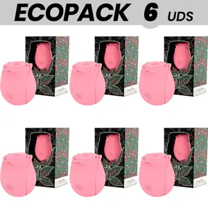 Стимулятор клитора MIA Лимитированная коллекция – ECOPACK 6 штук, розовый