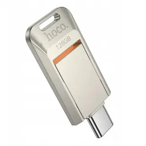 USB flash drive HOCO UD17 128GB USB 3.0 with USB-A and USB-C connectors