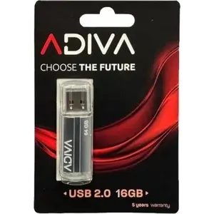 USB-накопитель Adiva Adiva PAMIÄÄ USB 2.0 16GB — 16 ГБ, интерфейс USB 2.0