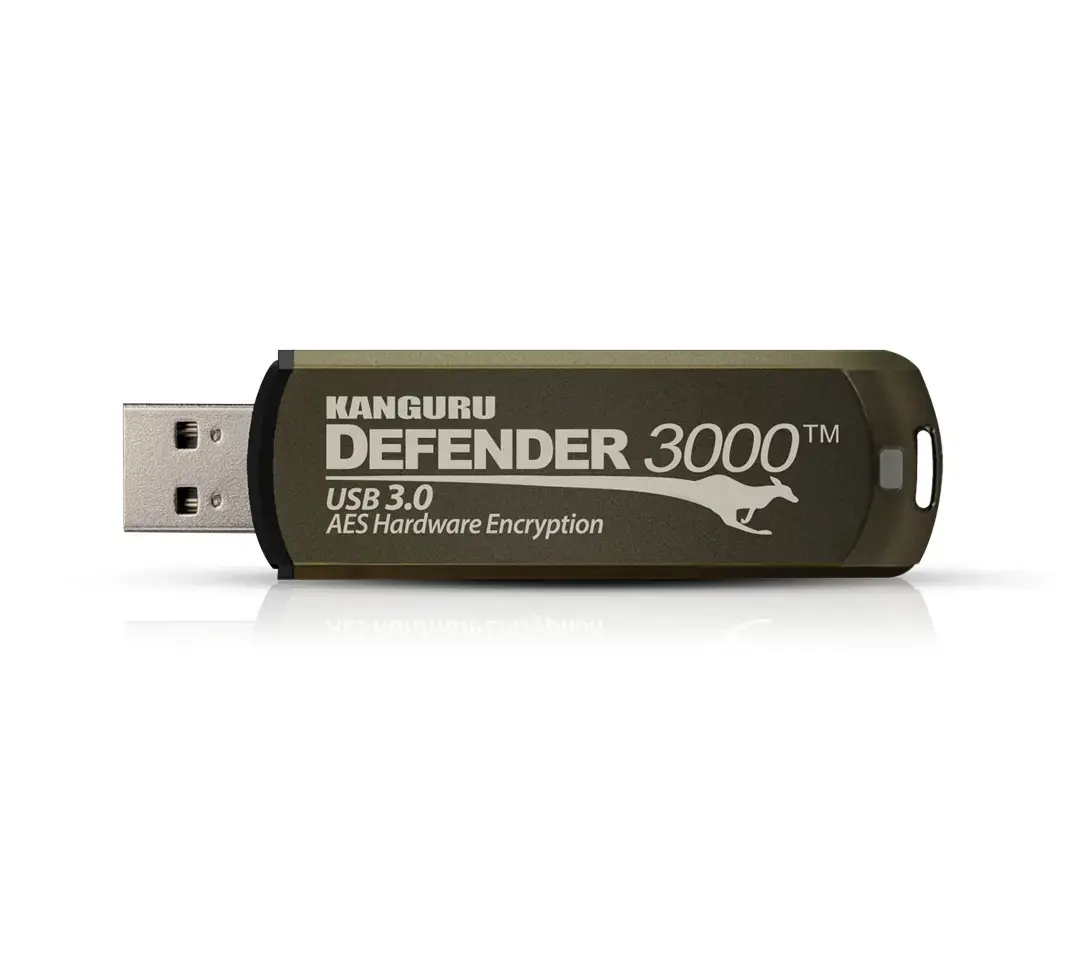 iStorage Kanguru Defender 3000 — 32 ГБ защищённая флешка Photo 6