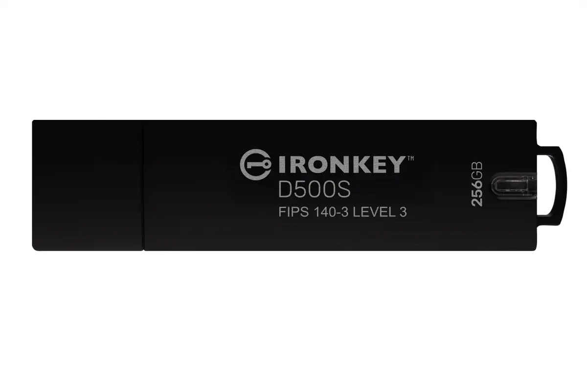 USB zibatmiņa Kingston IronKey D500S 256GB