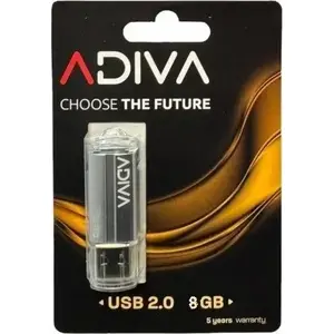 USB флеш-накопитель Adiva PAMIÄÄ USB 2.0 8GB — портативная память 8 ГБ, USB 2.0