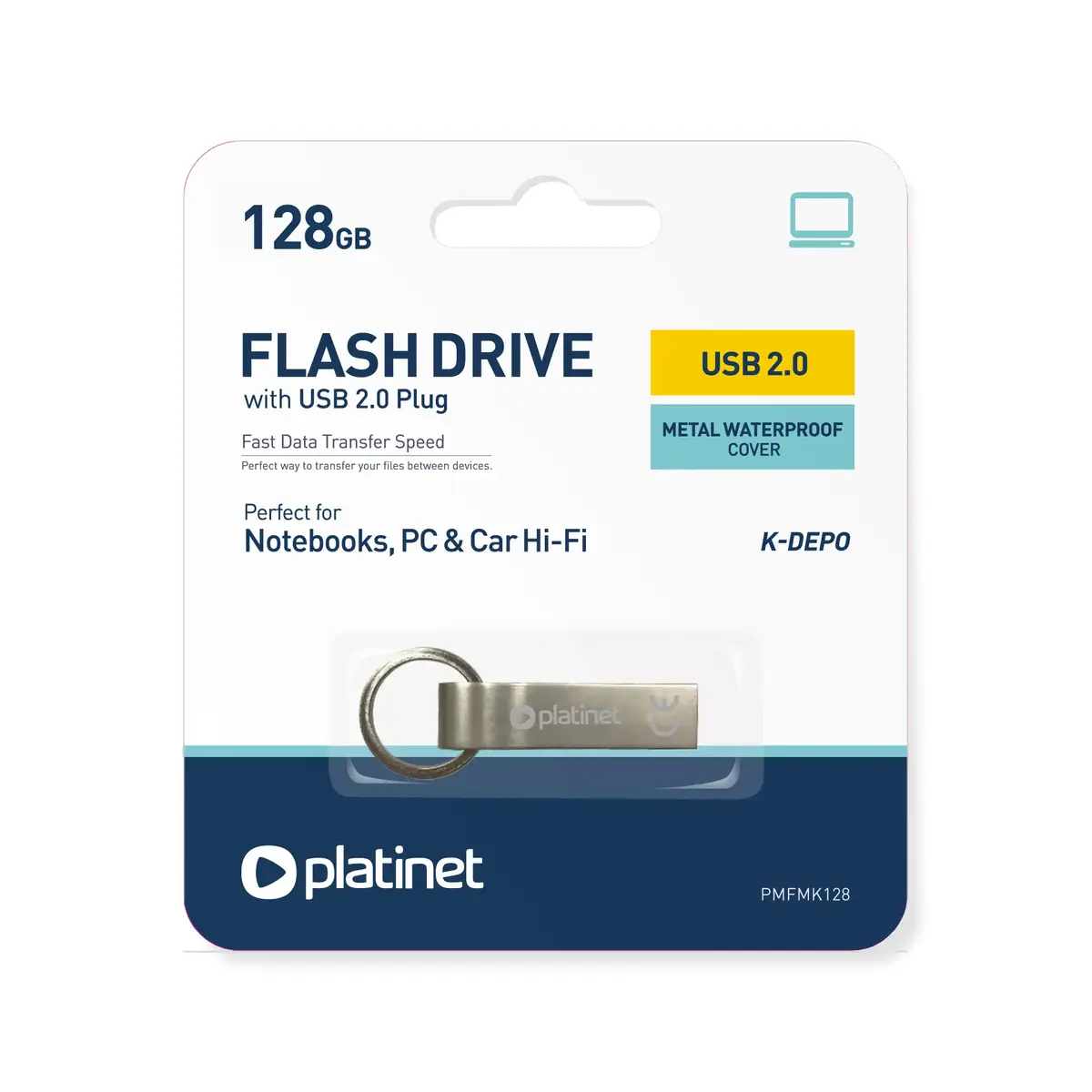 PLATINET PMFMK128 USB flash drive 128 GB Photo 2