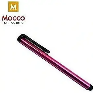 Pildspalva Mocco Stylus II — kapacitāvais skārienekrāna pildspalva mobilajiem tālruņiem, datoriem, planšetdatoriem, rozā