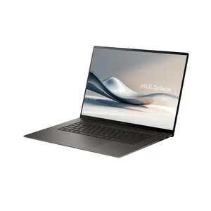 Laptop Asus Vivobook S16 UM5606WA — 16" OLED 3K (2880×1800) 120Hz, AMD Ryzen AI 9 370HX, 32GB LPDDR5X, 2TB SSD, Windows 11 Pro, Zumaia Gray