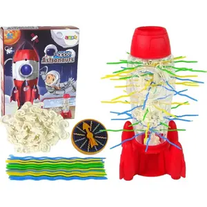 LEANToys dexterity game 'Falling Astronauts Rocket' — tabletop skill game, family toy