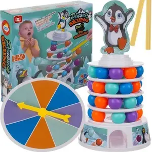 Настольная игра Kruzzel "Pingwin na wieży" — игра на ловкость, Kruzzel (24718)