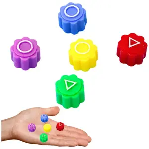 LEANToys Gonggi (Squid Game) set — traditional Korean throwing game, 5 pieces