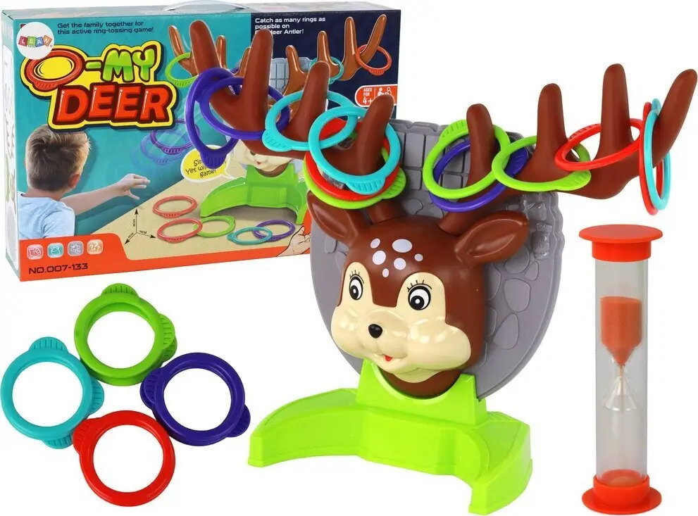 Metiena gredzenu spēle LEANToys 17331 —
