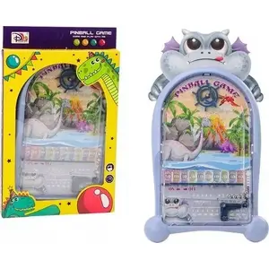LEANToys dexterity pinball game — Dinosaur & Dragon stand, blue