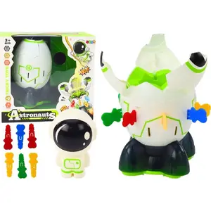LEANToys Игра на ловкость «Астронавт, выскакивающий из ракеты» — модель 17762, детская развивающая игрушка