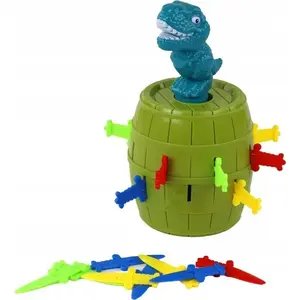 LEANToys dexterity game — Pop-up Dinosaur in Barrel (model 17213, EAN 5905991000365)
