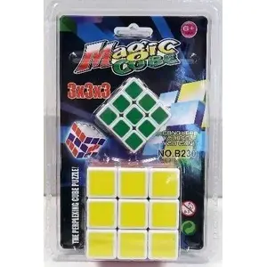 Puzzle cube Pegaz Toys Magiczna kostka — handheld twist puzzle, 3×3 dimensions (compact)