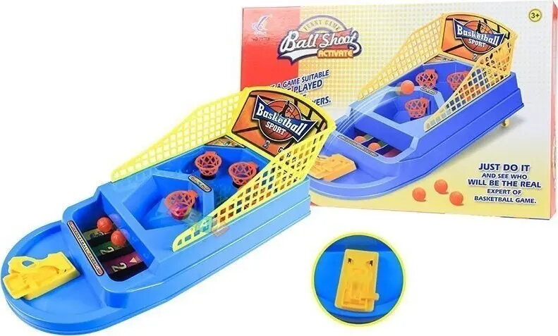 LEANToys Basketbola metējs rotaļa — bumbu