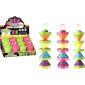 Sensory Stress-Relief Foldable Hanging Toy LEANToys (compact, tactile fidget accessory)