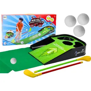 Набор для мини-гольфа LEANToys модель 17931 — настольная игра на ловкость со светом и звуком