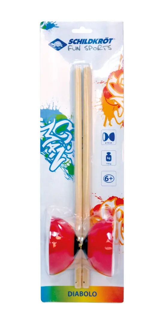 Diabolo komplekts ar nūjām Schildkröt Funsports