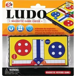 Magnetic Ludo Board Game Mega Creative GRA CHINCZYK MAGNET 16×17×2 cm