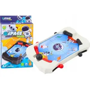 Toy game LEANToys Mini Space Ball — white — small handheld dexterity game