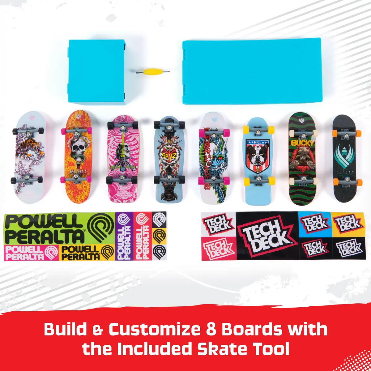 Tech Deck Powell Peralta Legends SK8Shop — набор фингербордов Photo 3