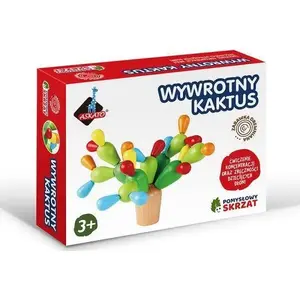 ASKATO садовый гном «Pomysłowy skrzat» — наклонный кактус, модель 453331