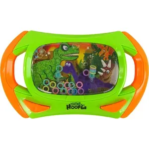 Водная игра-консоль LEANToys Динозавры зелёная - настольная водная игра с кольцами