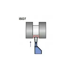 Pafana NNPA 3220 S20 NOZ TOK.ISO 7 R — cutting nozzle for lathe turning, model ISO7R3220P20
