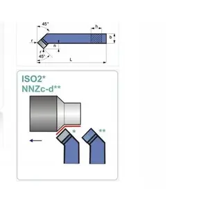 Pafana NNZC 2020 H10 NOZ TOK.ISO 2 R — industrial cutting or lathe insert, model ISO2R2020K10
