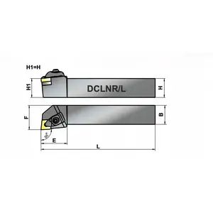Державка токарная Pafana DCLNR2525M12 — для наружного точения DCLNR 25×25 M12