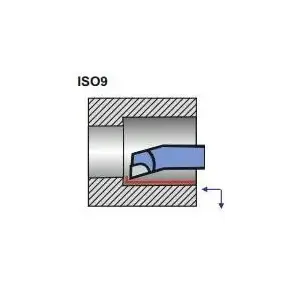 Pafana NNWB 1010 S20 NOZ TOK.ISO 9 R — cutting insert holder, ISO 9 compatible