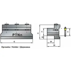 Pafana OPRAWKA PTNN-20 lamp holder PTNN-20