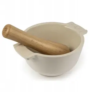 Mortar and Pestle Peugeot PG-62040 — spice grinder, ceramic, ecru