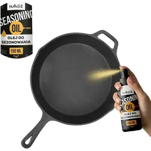 Eļļa čuguna trauku kopšanai un sezonēšanai Atusa OLEJ 150 ml — kopšanas eļļa čuguna pannām