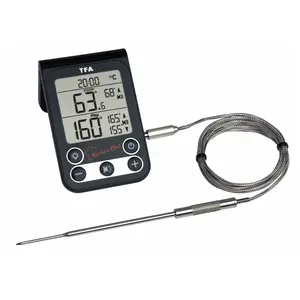 Food thermometer TFA 14.1512.01 digital, probe thermometer, range -20 to 300 °C, AAA battery