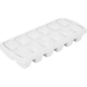 Ice cube container Plast Team model 1808, white