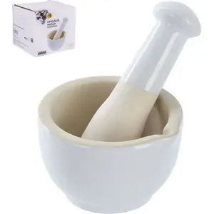 Mortar and Pestle ORION 8.5 cm ceramic kitchen grinder, brand ORION, model 131021