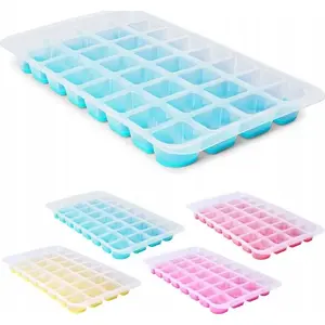 Ice Cube Tray silicone 32.5x18 cm Excellent Houseware Forma do kostek lodu