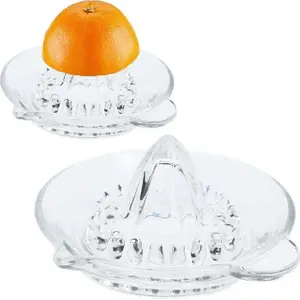 Ручная стеклянная соковыжималка для цитрусовых Excellent Houseware модель 141709 для лимонов, апельсинов, лаймов