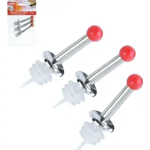 ORION bottle pourer and dispenser set, 3 pieces
