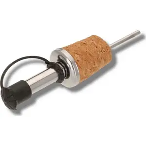Bottle Pourer/Dispenser set, No name, universal 2-piece for wine and spirits