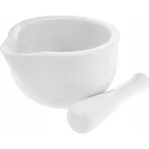 Mortar and Pestle Excellent Houseware HV937200 — ceramic kitchen mortar with pestle